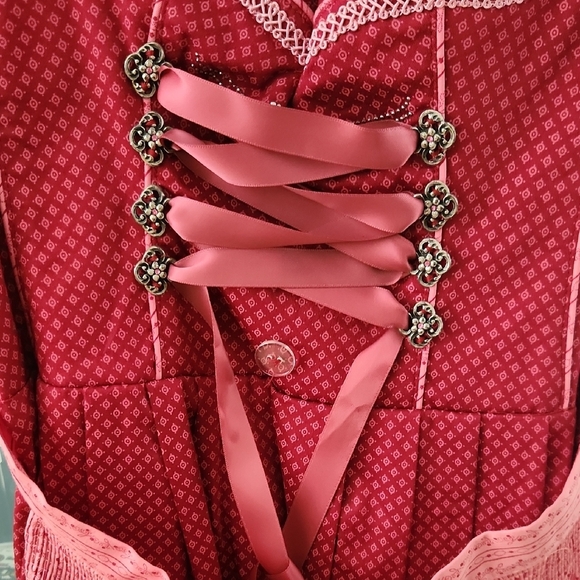 Authentic Dirndl Oktoberfest Dress - Picture 4 of 6